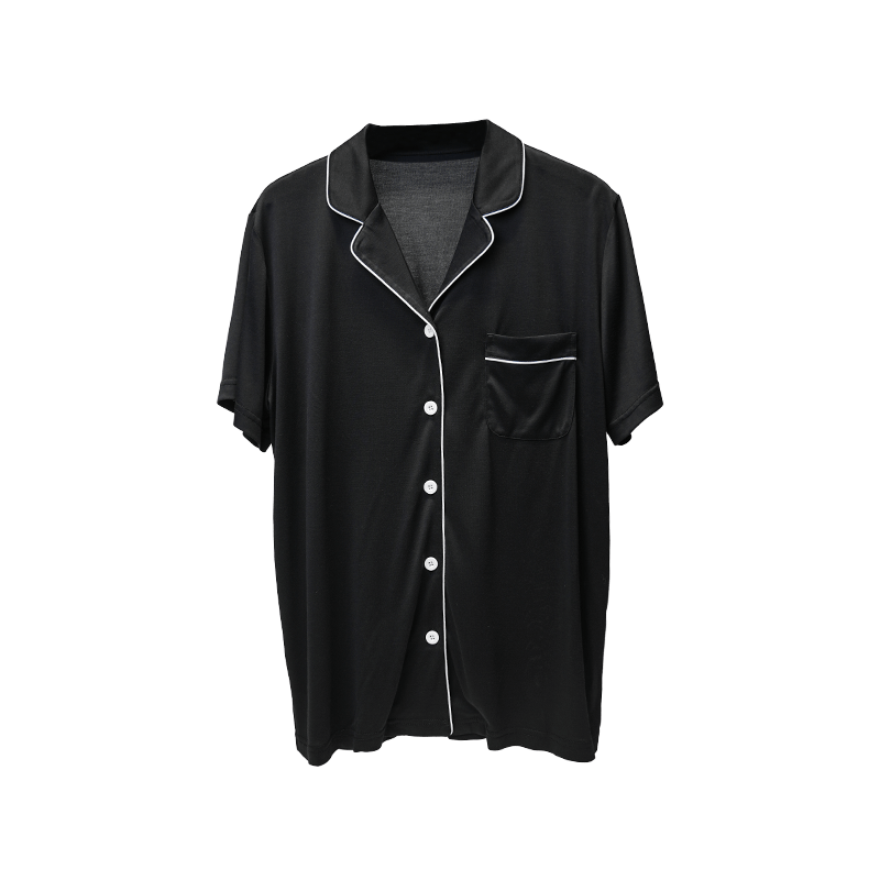 Pyjamas pour femmes en tissu de bambou en polyester