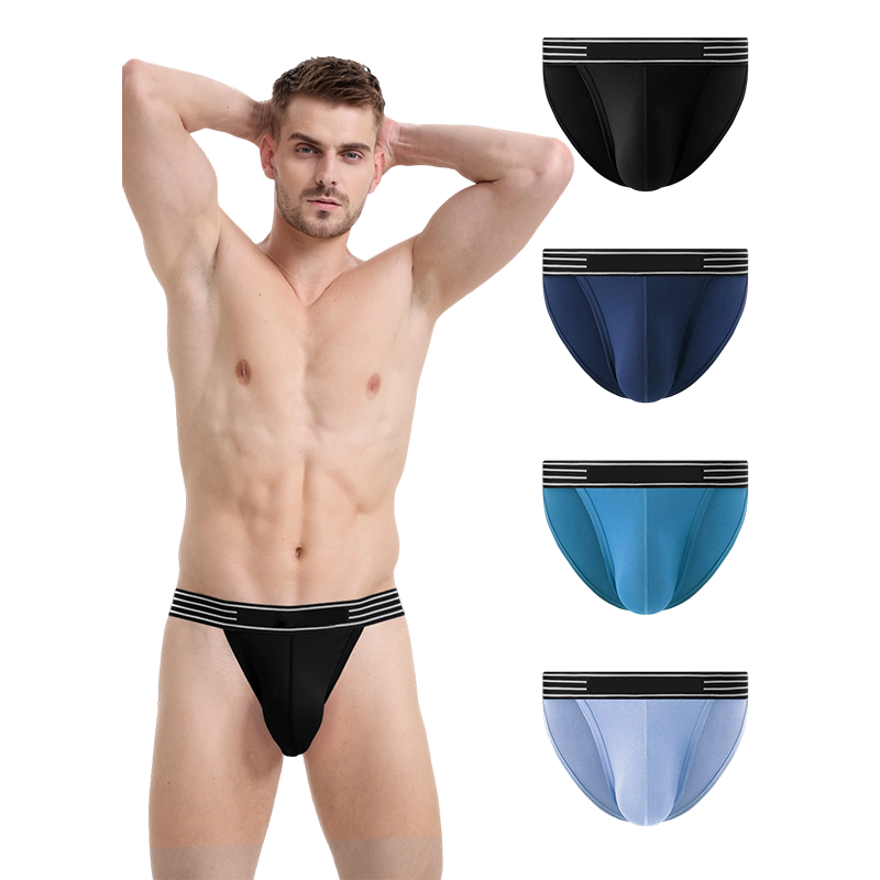 Slip de bikini avec pochette pour hommes