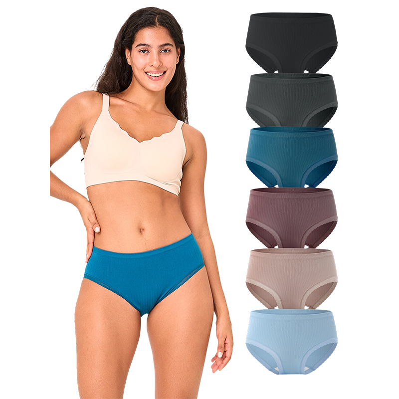 Slips en dentelle sans couture pour femmes